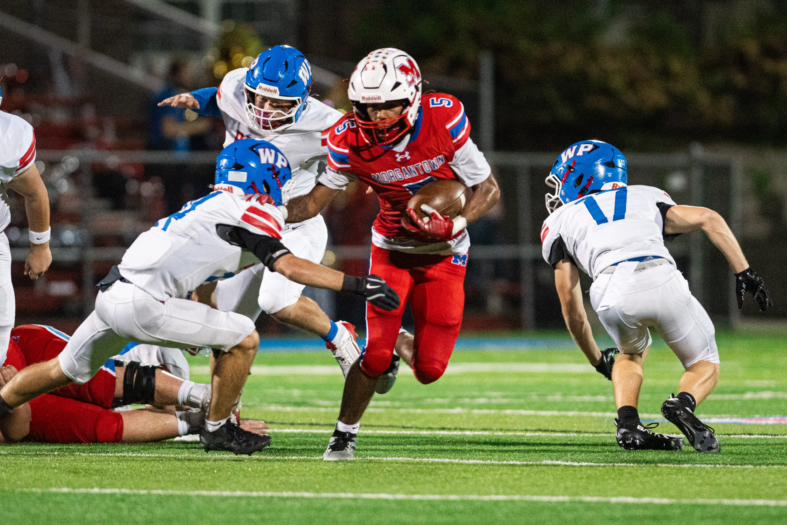 No. 1 Morgantown High runs past No. 3 Wheeling Park in injury bowl